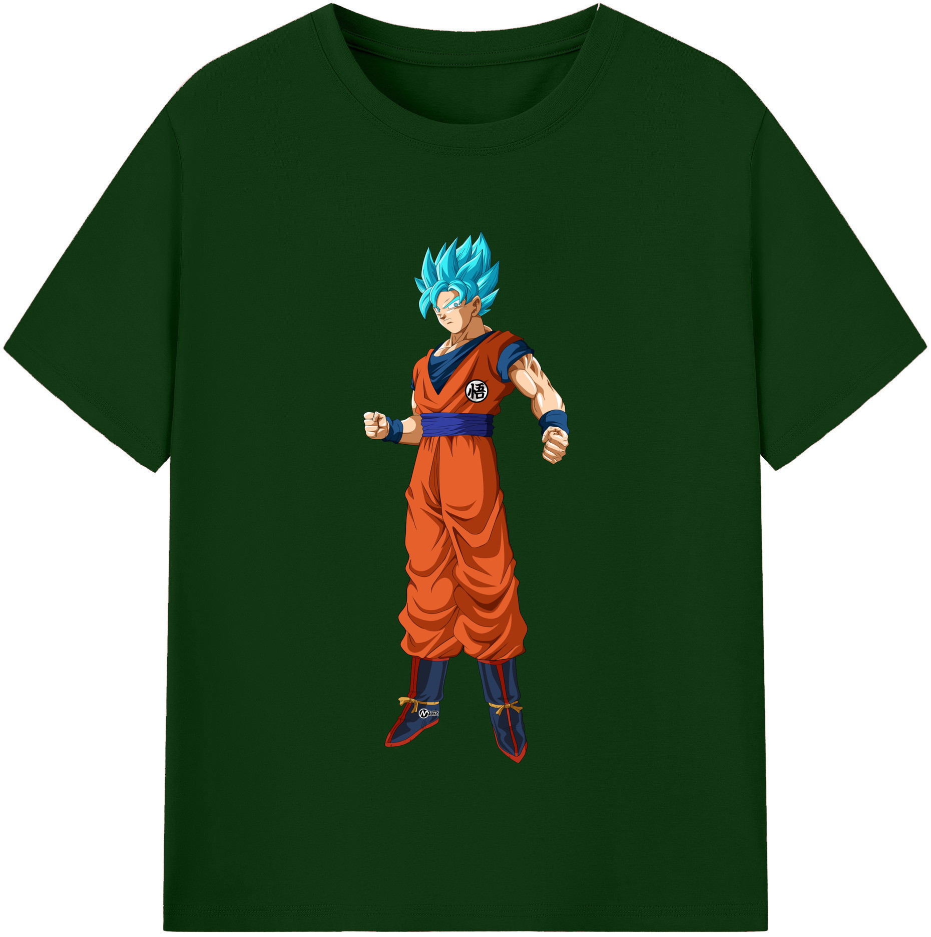 （画像用） ドラゴンボール 孫悟空（そん ごくう）Son Goku カカロット DRAGON BALL Kakarotto 綿100％半袖Tシャツ（フロントプリント）